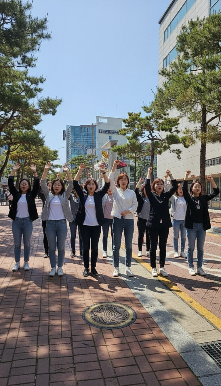 강남역 10주기, 도로 위 ‘죽은 척’ 누워버린 여성들? 충격 현장!